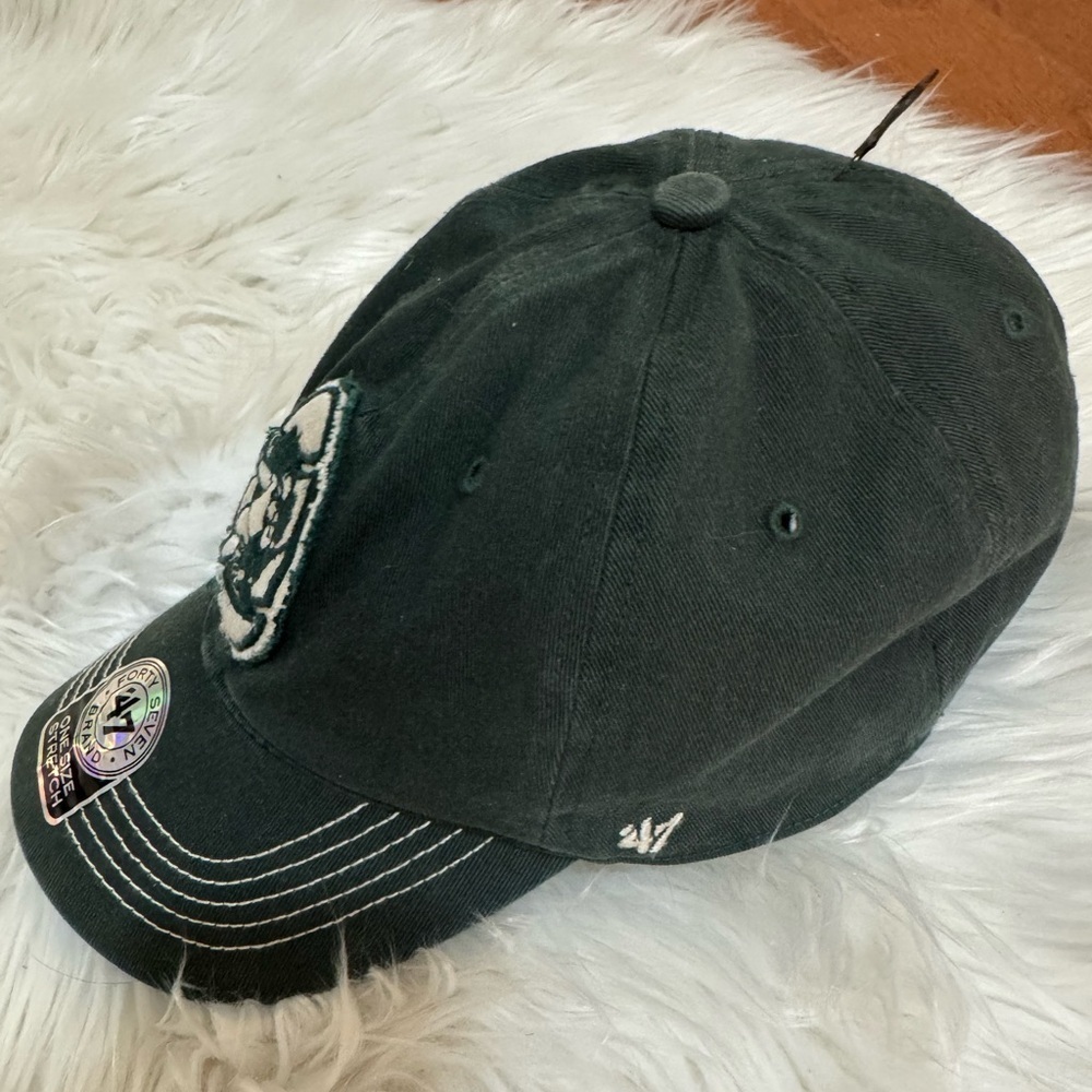 Green Bay Packers NFL '47 Dark Green Stitched Script Logo Ball Cap Hat One Size - Picture 3 of 10